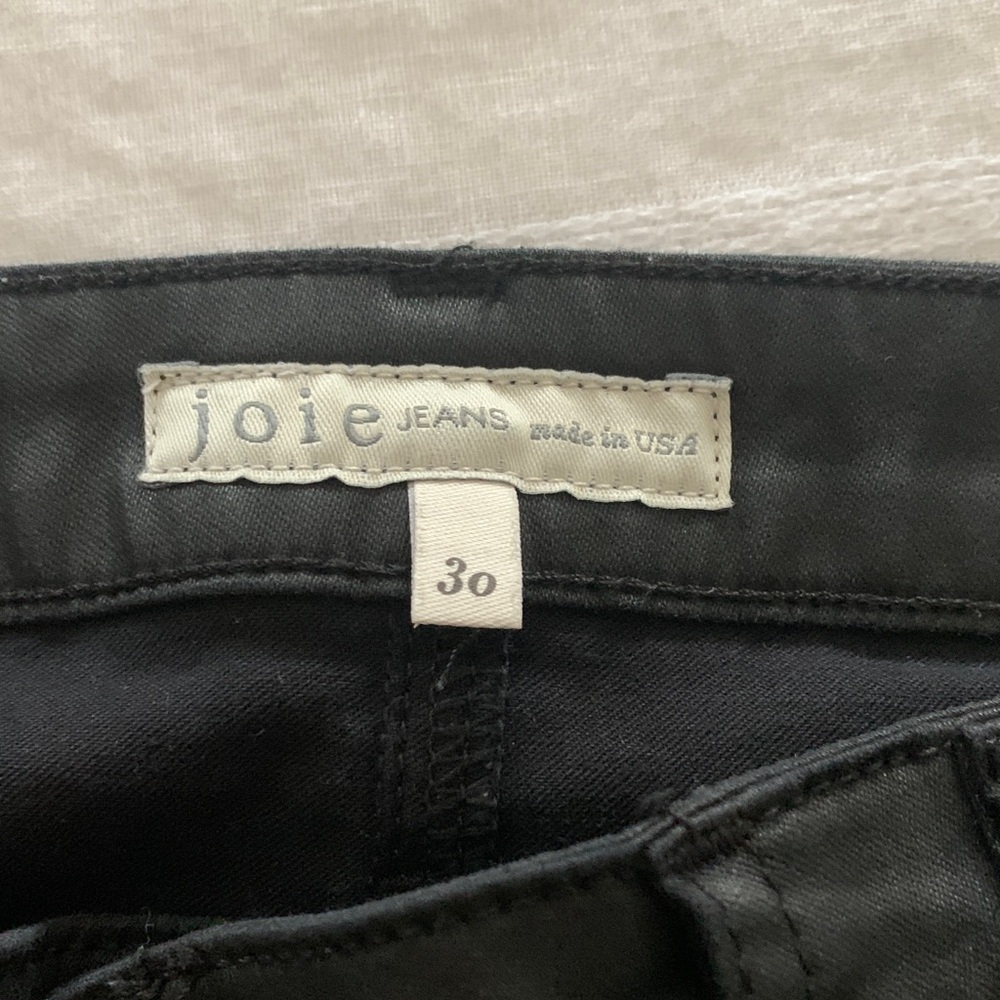 Joie Black Ankle denim jeans